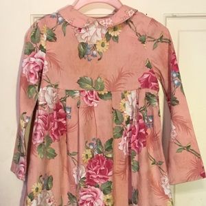 Vintage Pattern, Floral Dress by Baby Lulu; USA